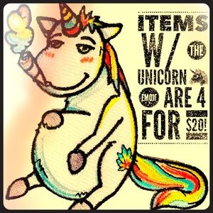 🦄🦄🦄 4/$20 SALE!!!🦄🦄🦄